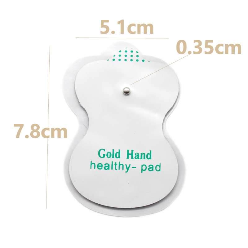 HOT 10pcs Self Adhesive Tens Pulse Electrode Pads Sticker For Digital Acupuncture Body Physical Therapy Pulse Massager Therapy. 