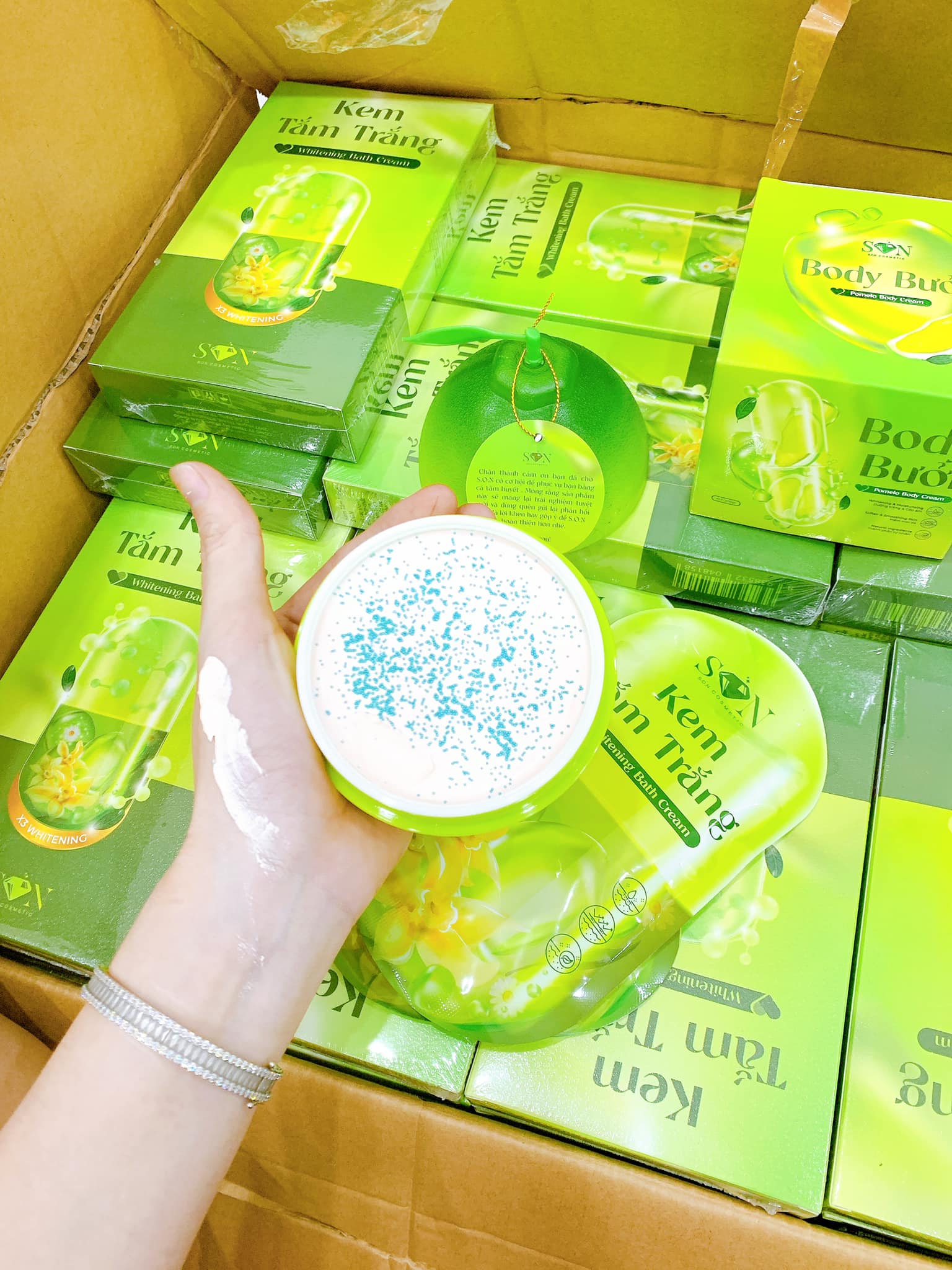 Body Bưởi S.O.N, body Cốt Ủ Bưởi (Tặng Kèm 2 Gói Tắm trắng + 1 gói tẩy)