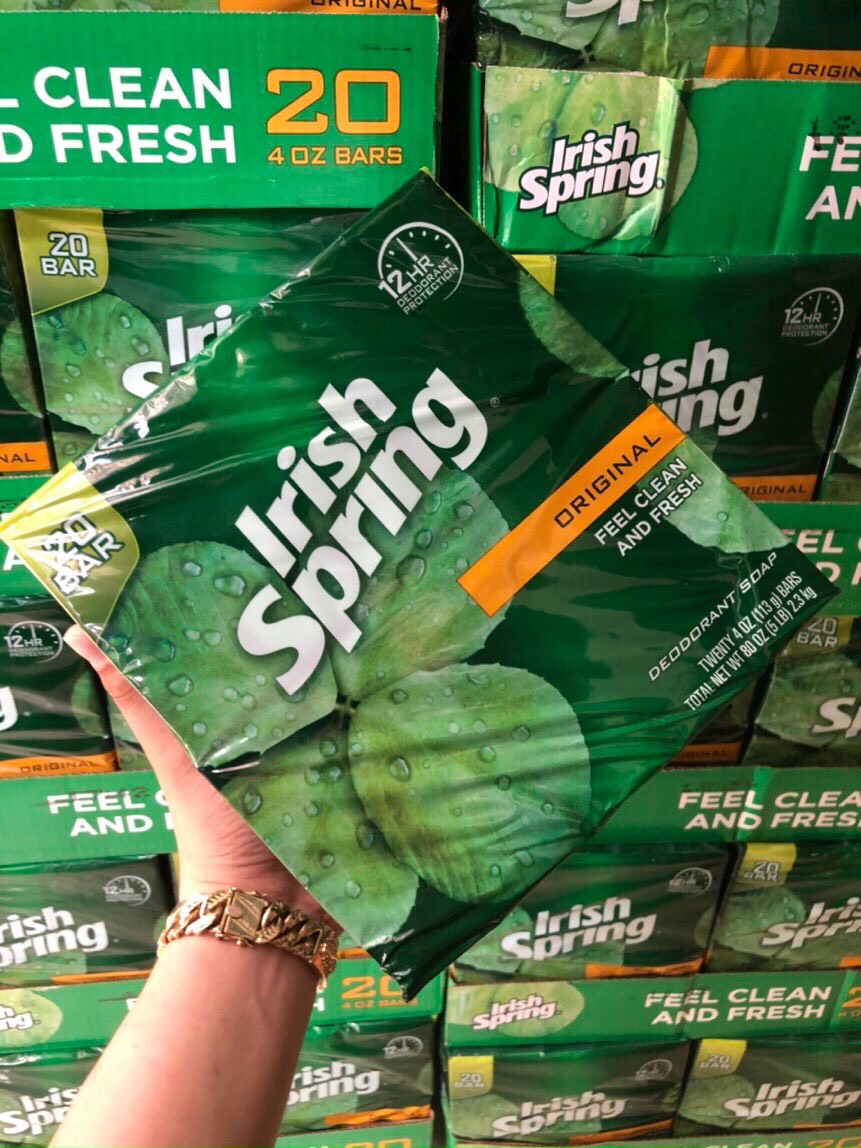 XÀ BÔNG CỤC IRISH SPRING ORIGINAL