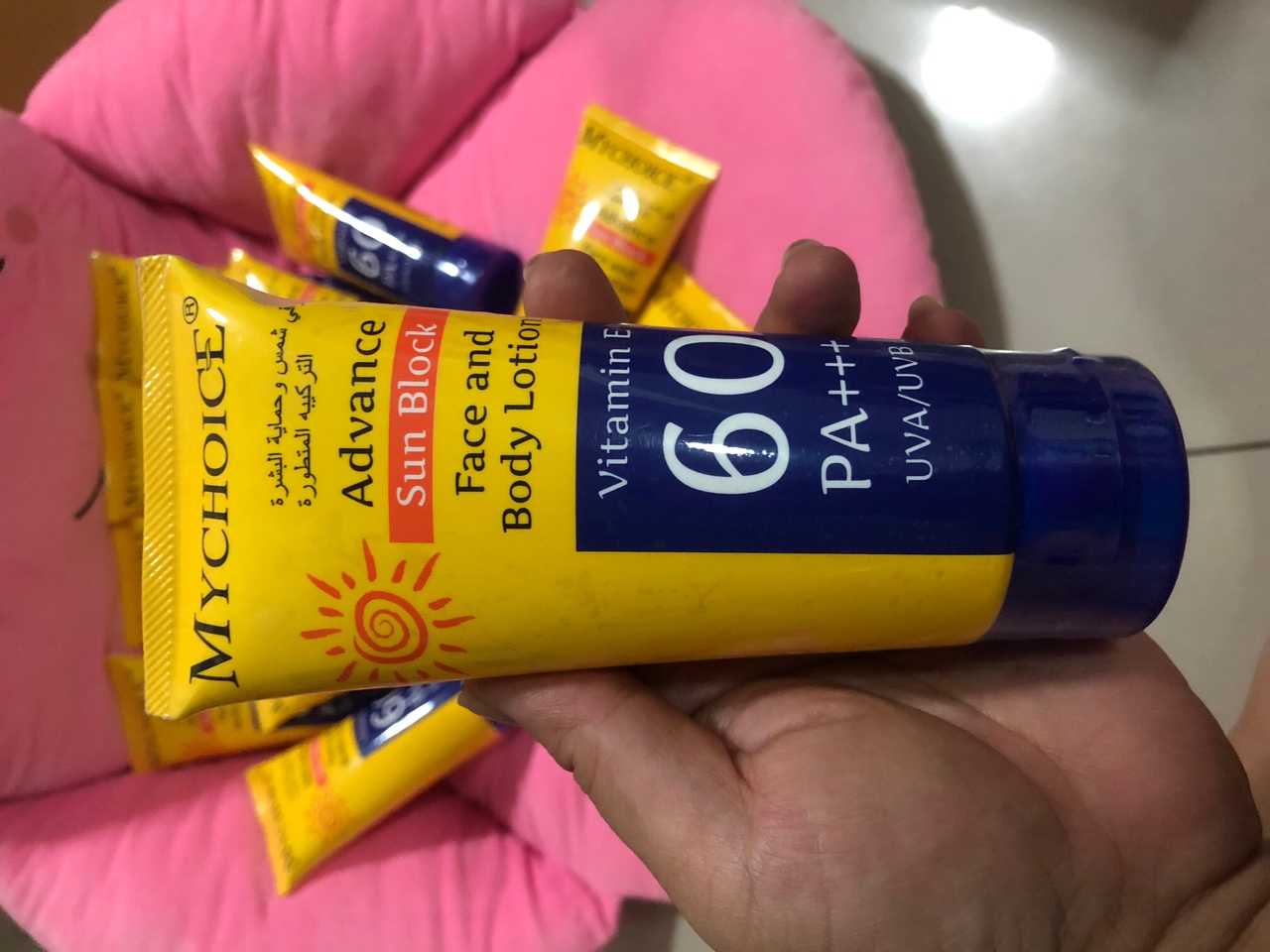 🇹🇭 MY CHOICE ADVANCE SUNBLOCK/SUNSCREEN FACE AND BODY LOTION WITH