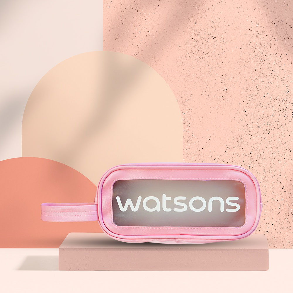 [QUÀ TẶNG KHÔNG BÁN] TÚI MAKE UP WATSONS