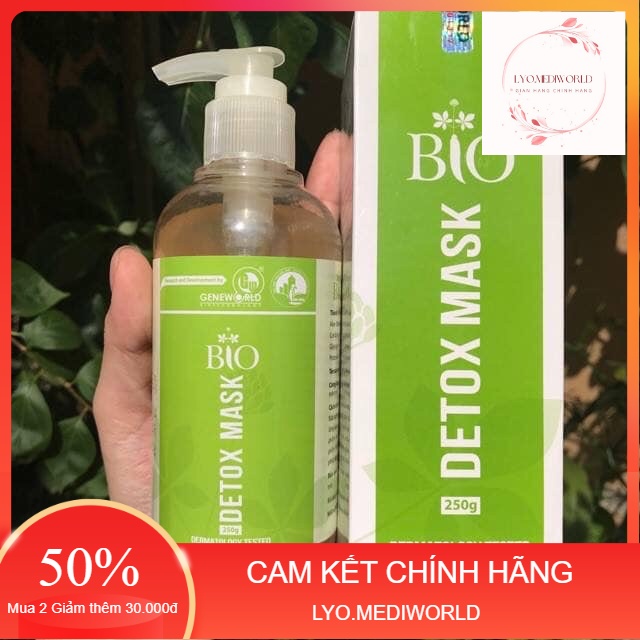 Thải độc bio detox mask 80g geneworld - lyo.shop