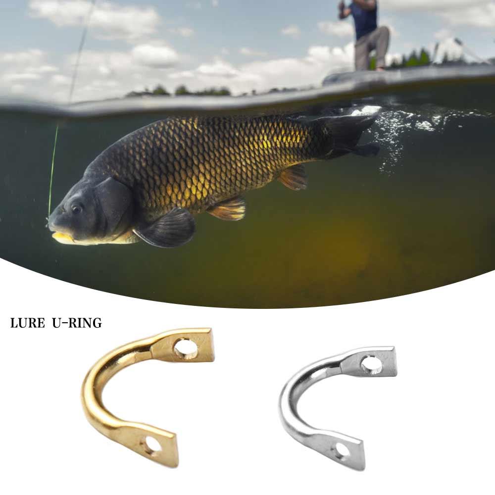 Rotating Catch Methods Drag Catch Rotating Ring U-Shaped Connector Making Sea Fishing Buckle ...