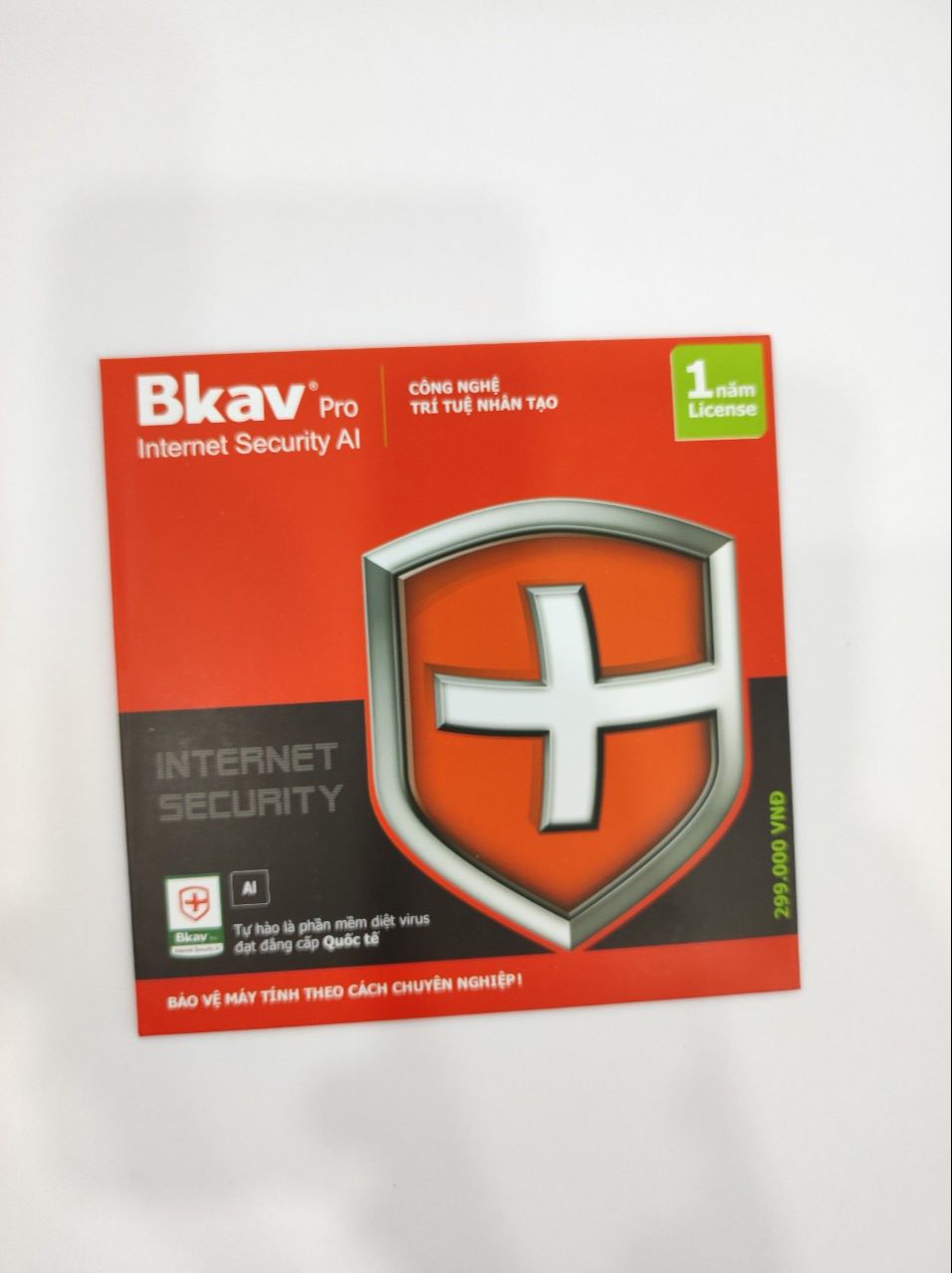 Phần mềm diệt virus Bkav Pro Internet Security 1máy 1 năm