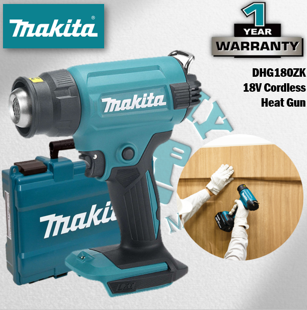 MAKITA DHG180ZK 18V Cordless Heat Gun Lazada