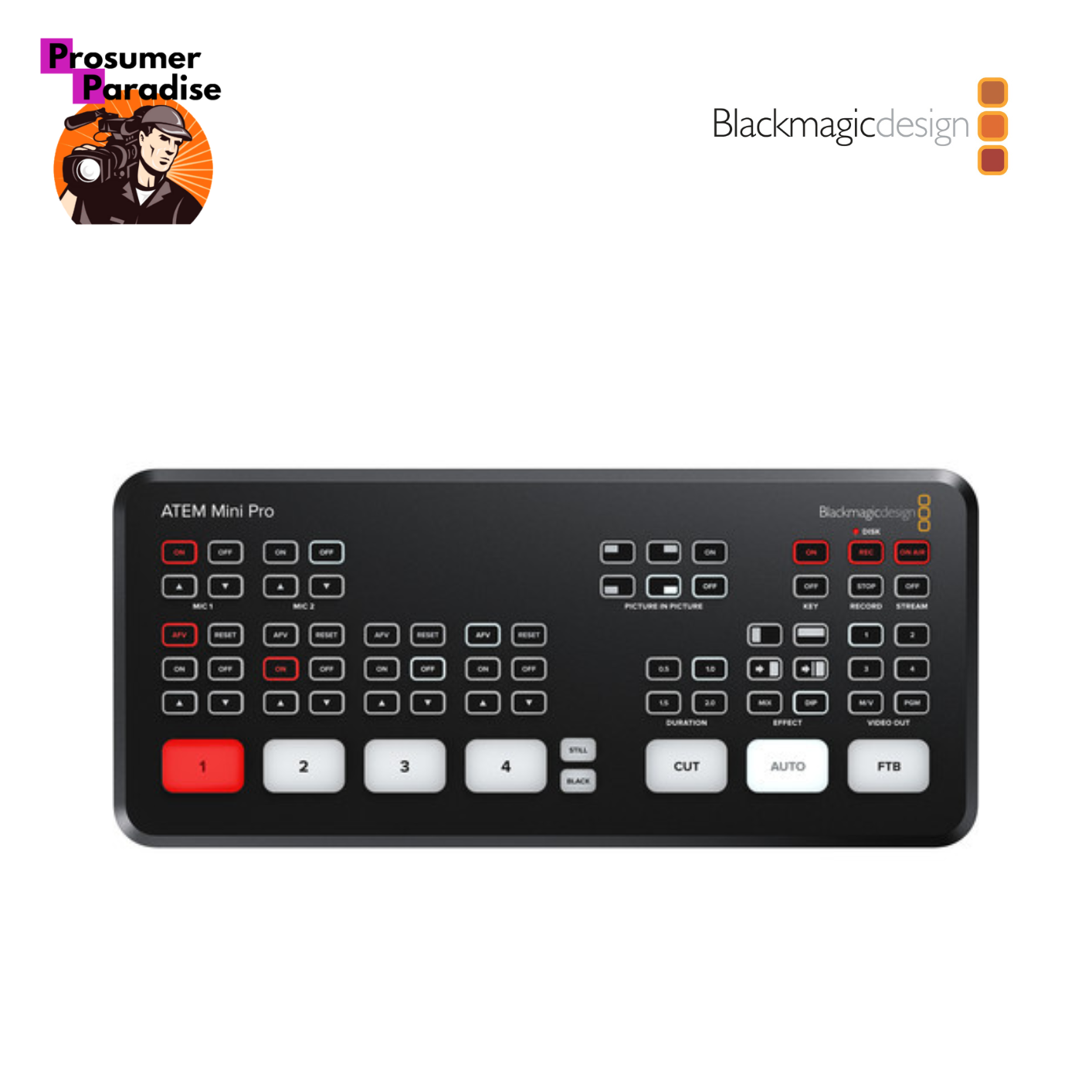 Atem Mini Pro ほぼ未使用 Blackmagic Design ATEM Mini Pro HDMI Live Stream Switcher | Lazada