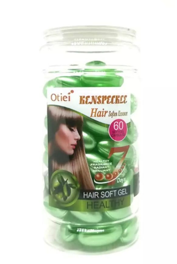 Vitamin E Capsule for Hair 60 Pieces in 1 Container.