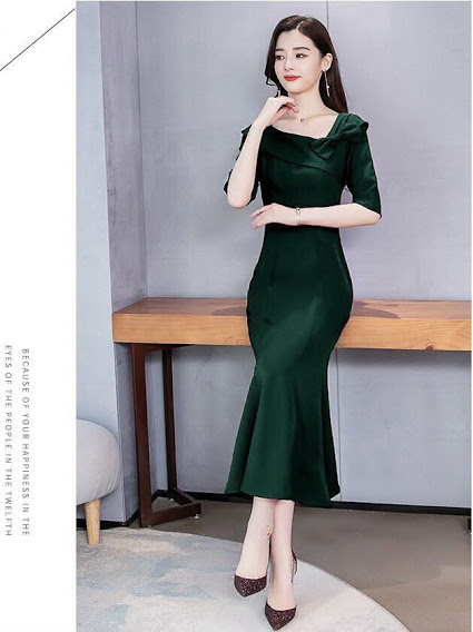 [HCM]ĐẦM BODY ĐUÔI CÁ ĐÍNH NƠ