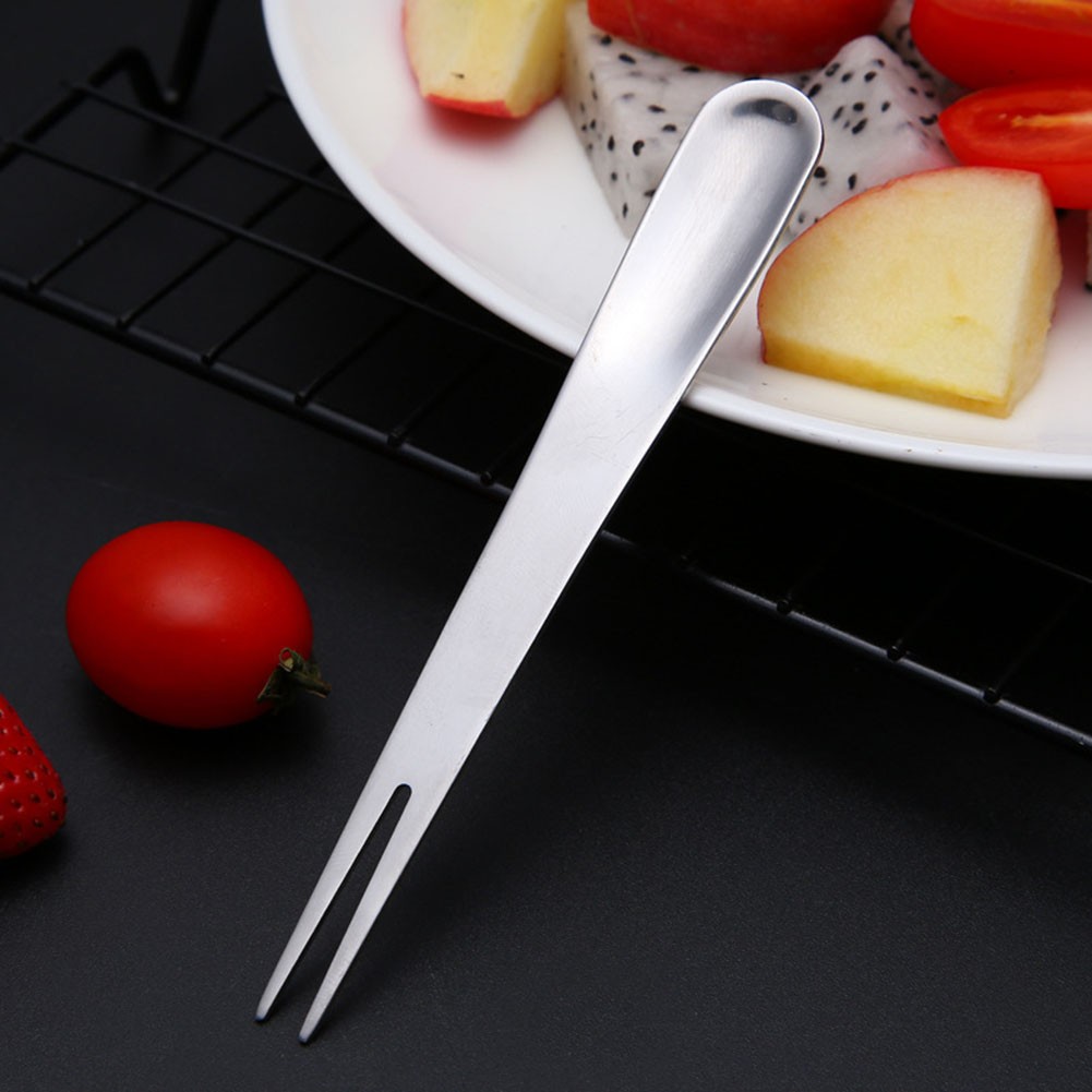 High Quality Cake Fork Spoon Multifunction Stainless Steel Cakes Brownies