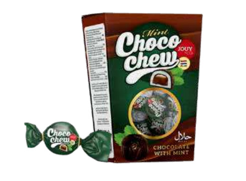 Kẹo mềm Sô-co-la Choco Chew Bạc Hà 150gr