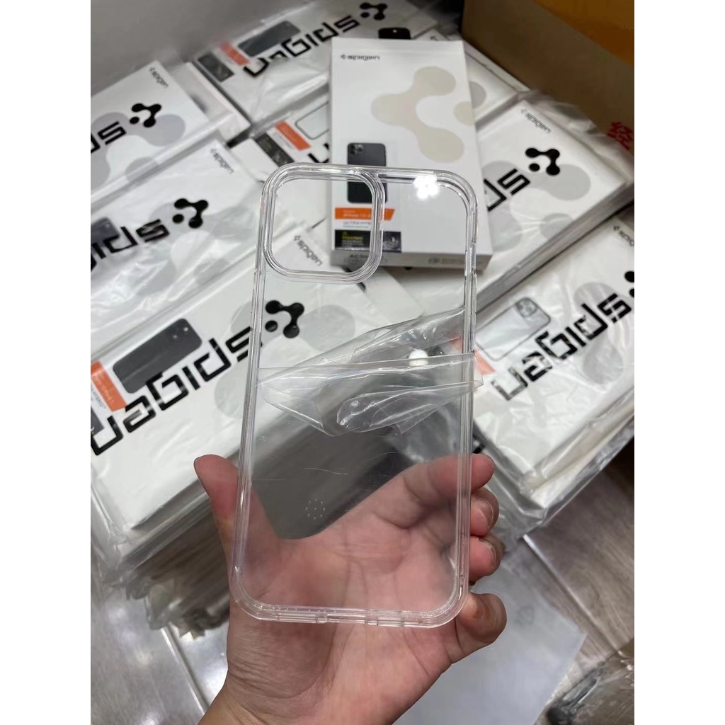 Spigen transparent phone case for iPhone 14 pro max 14 plus 14 pro 13 pro max 12 pro max cover