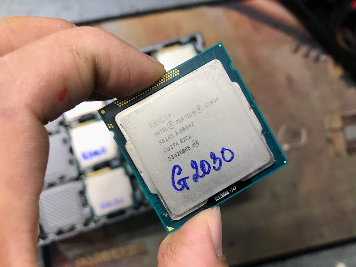 CPU G2120/ G2030/ G2020/ G1630/ G1610 socket 1155 bóc máy