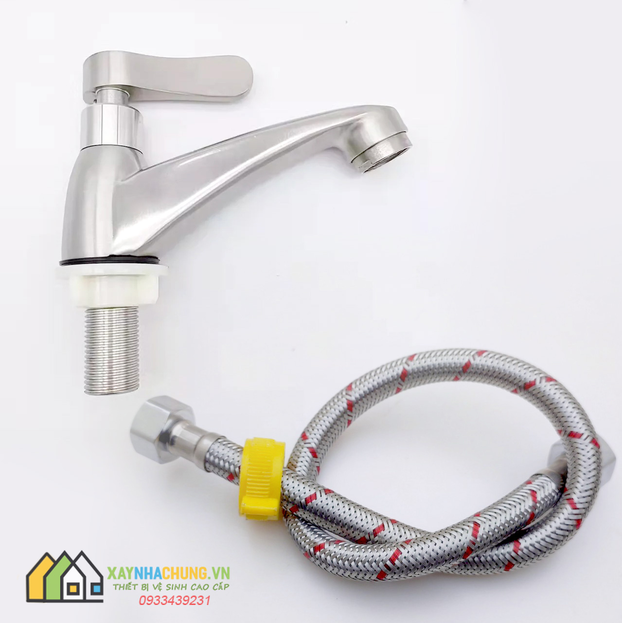 Vòi lavabo inox 304 cao cấp