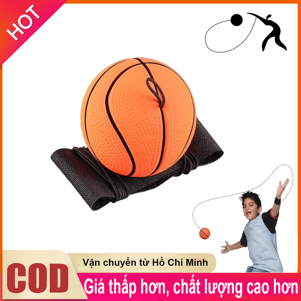 1 quả  đường kính 6cm bóng trở lại cổ tay Bóng đồ chơi đàn hồi cổ tay trở lại bóng tay ném trở lại Bóng tập Bóng đồ chơi ngoài trời