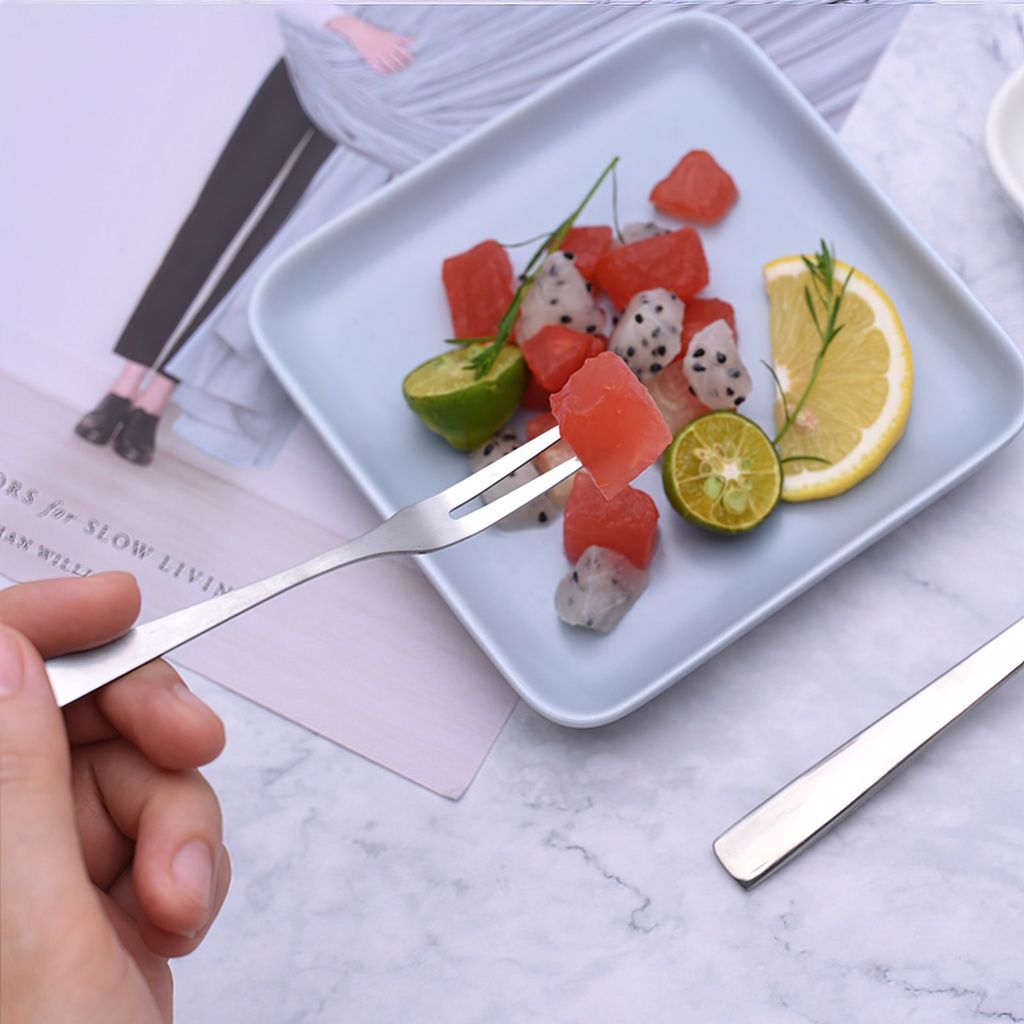Stainless steel fork-fruit fork-Lumbley