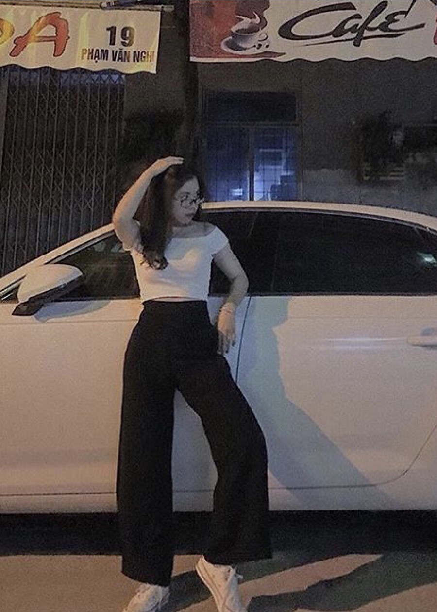 Quần culottes ống rộng dài