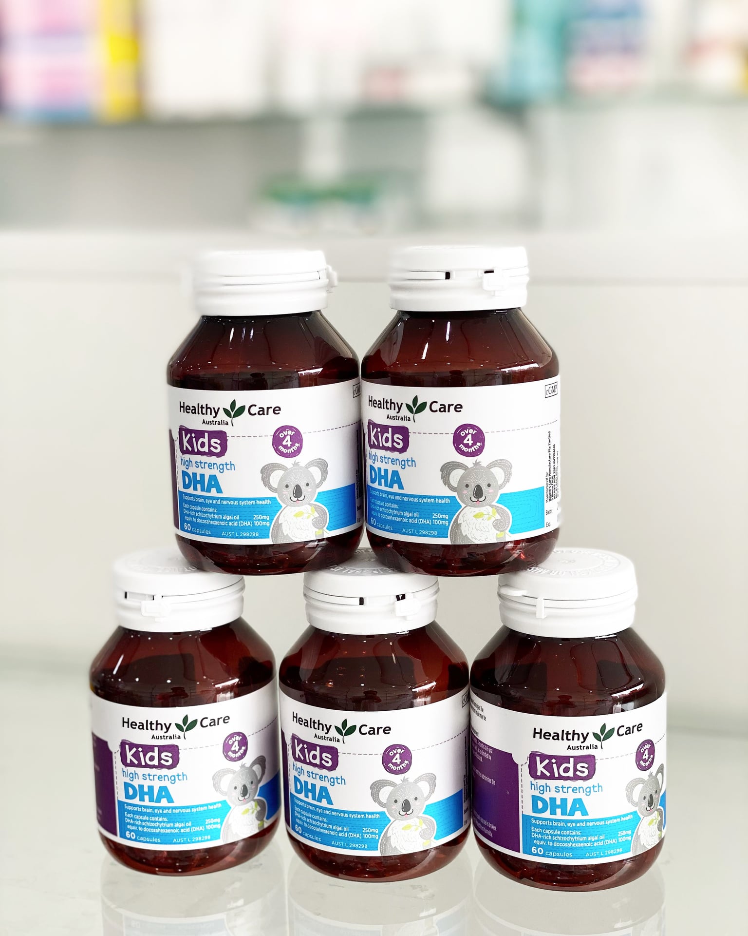 DHA Heathy Care cho bé 60v Úc