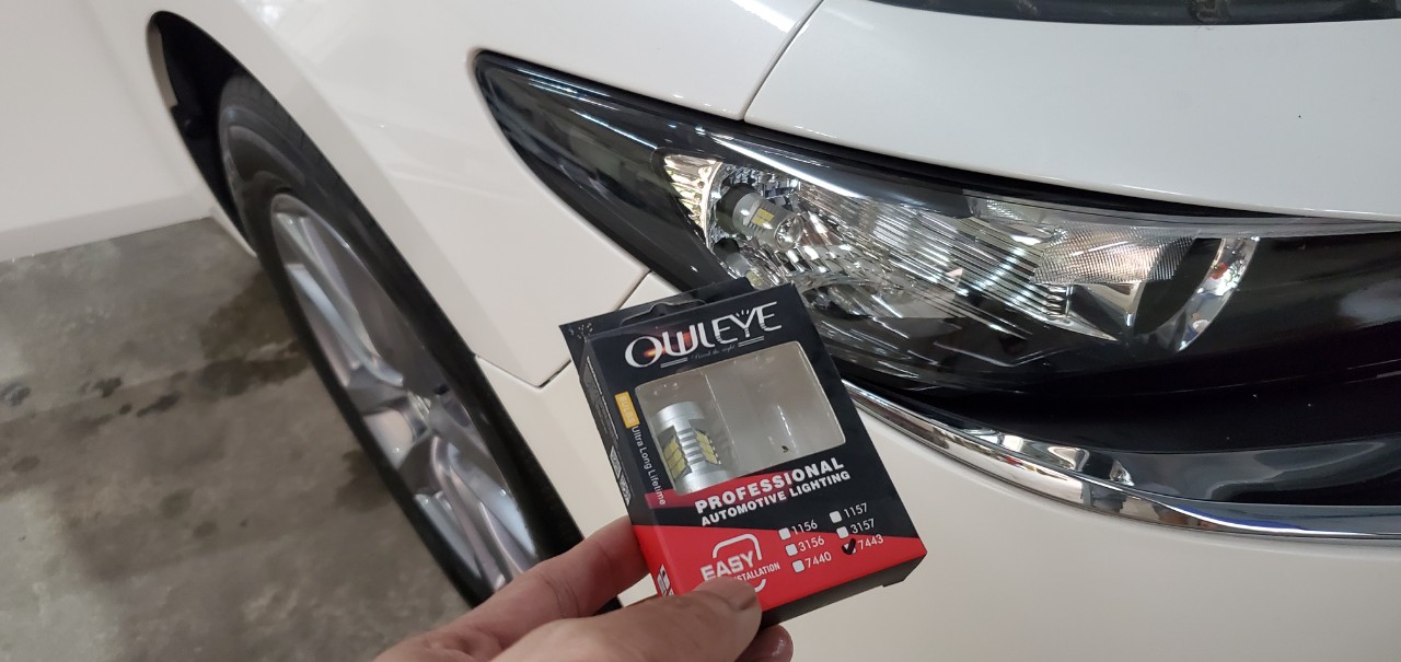 Đèn Led Demi Owleye chân T10, T20