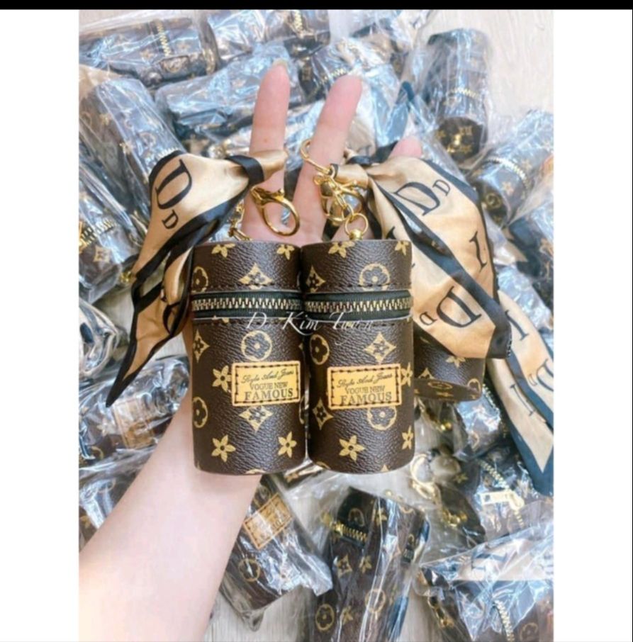 TÚI LL MINI MÓC KHOÁ KÈM KHĂN,💖FREESHIP💖,size 10 cm