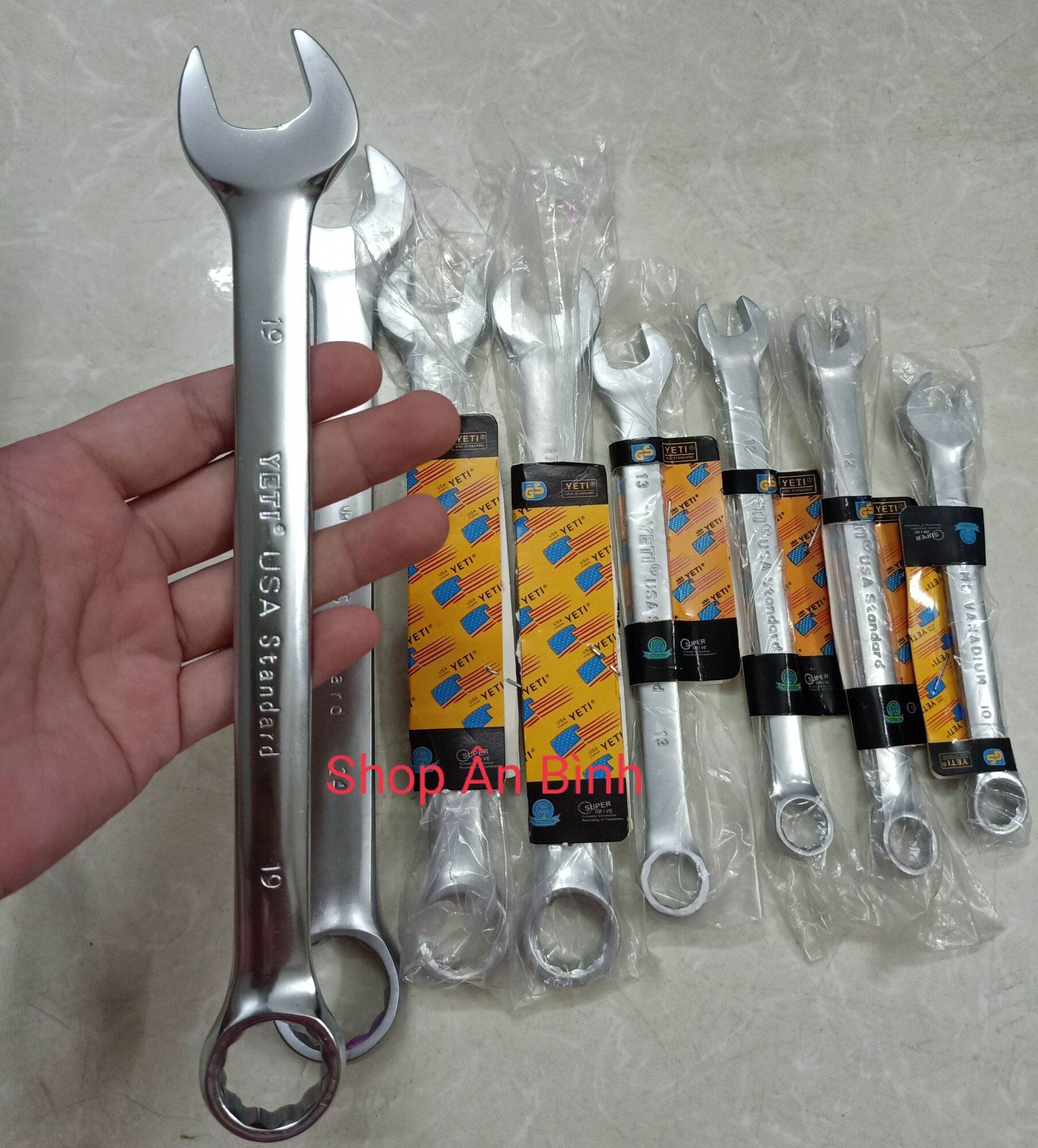 Vòng Miệng ( Cờ Lê ) Yeti đủ size Hàng Công Ty