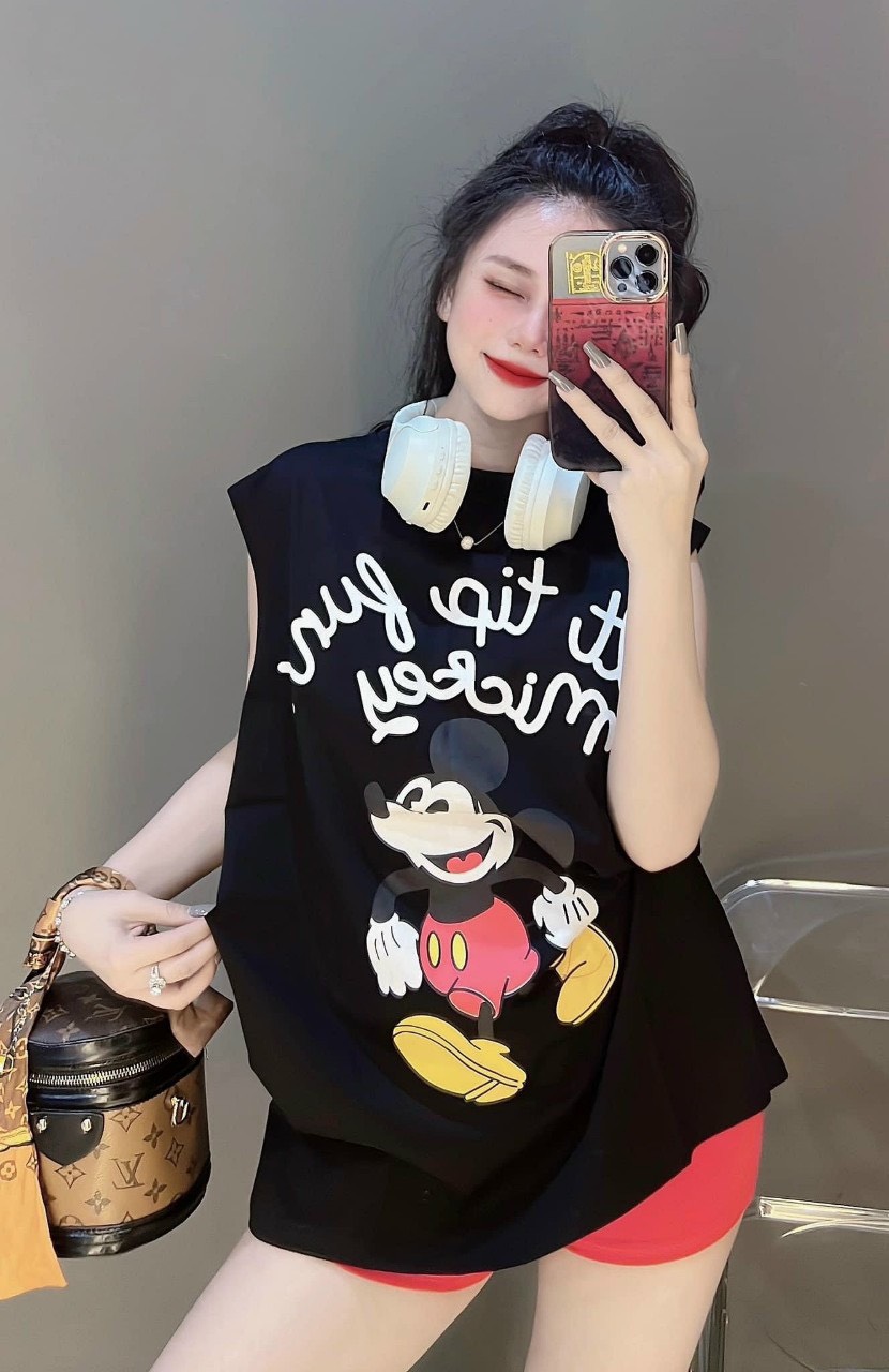 COMBO 2 Set bộ đùi chất cotton hình Micky