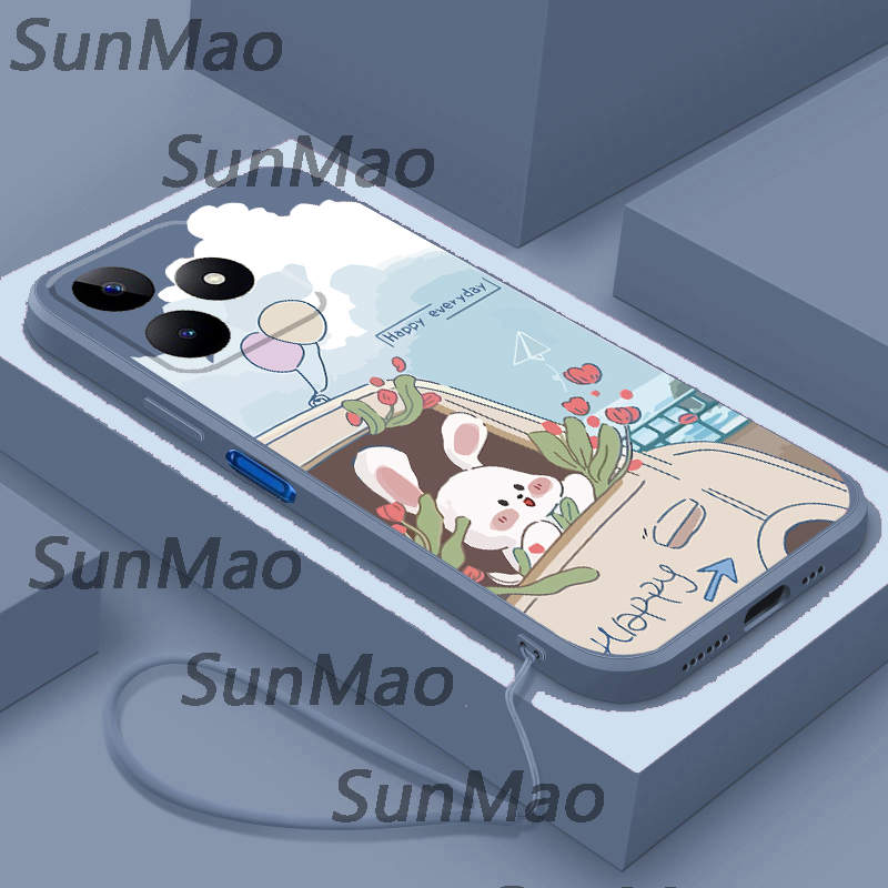 Casing Realme Note 50 phone case Camera Full Package Square protective cover CHA14
