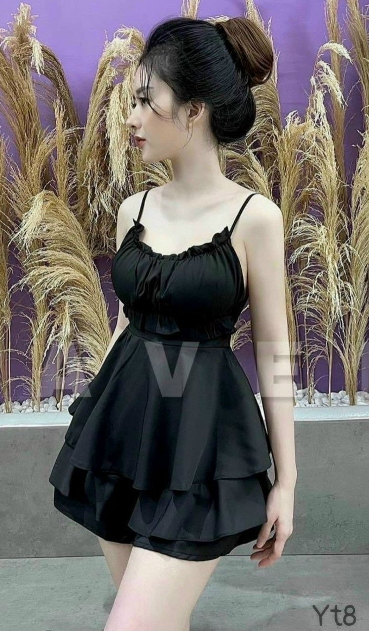 ĐẦM LỤA THIẾT KẾ 2 DÂY HỞ LƯNG PHONG CÁCH SEXY KHOE DÁNG ĐỘC- ĐẸP