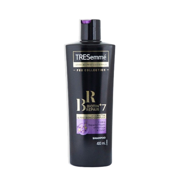 International UAE product Tresemme Biotin + 7 Repair Shampoo 400 ML.