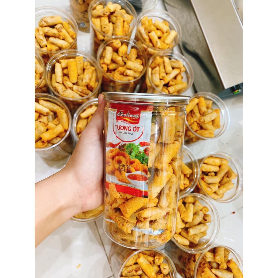 [LON 300G ] Chả Dò Tôm Cua - Chả giò tôm sấy mini
