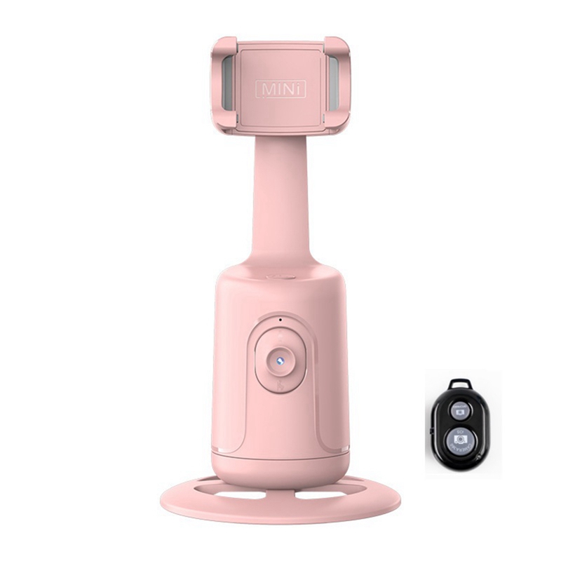 Auto Face Tracking Tripod with Remote No App Phone Holder for Vlog, Streaming,Video