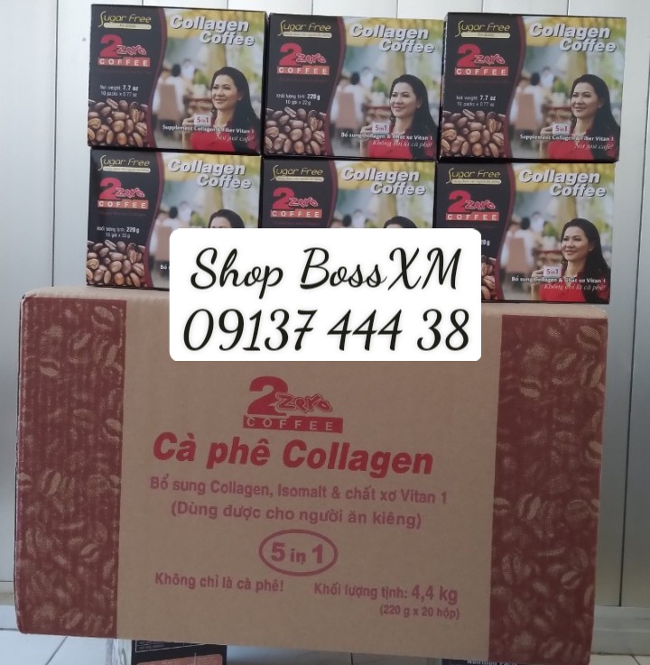 Cafe sữa hòa tan  Collagen 2 Zero (5 in 1)