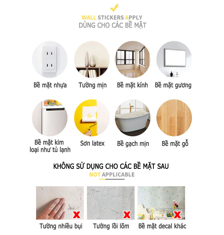 Decal Dán Tường Hoa Sen Chim và Cá