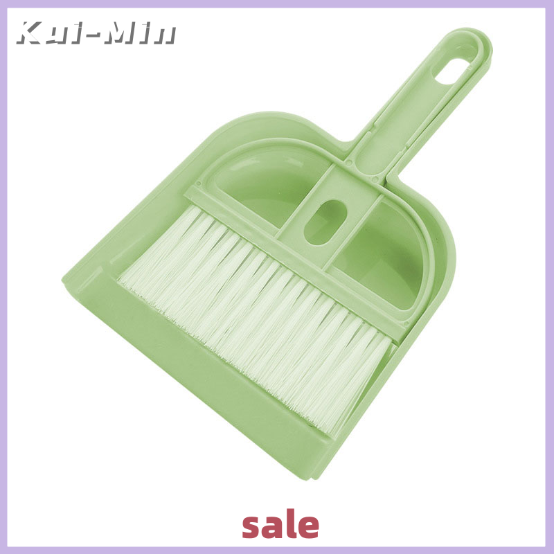 Kui-Min Mini Brush Small Broom Dustpans Set Desktop Sweeper Garbage Cleaning Shovel