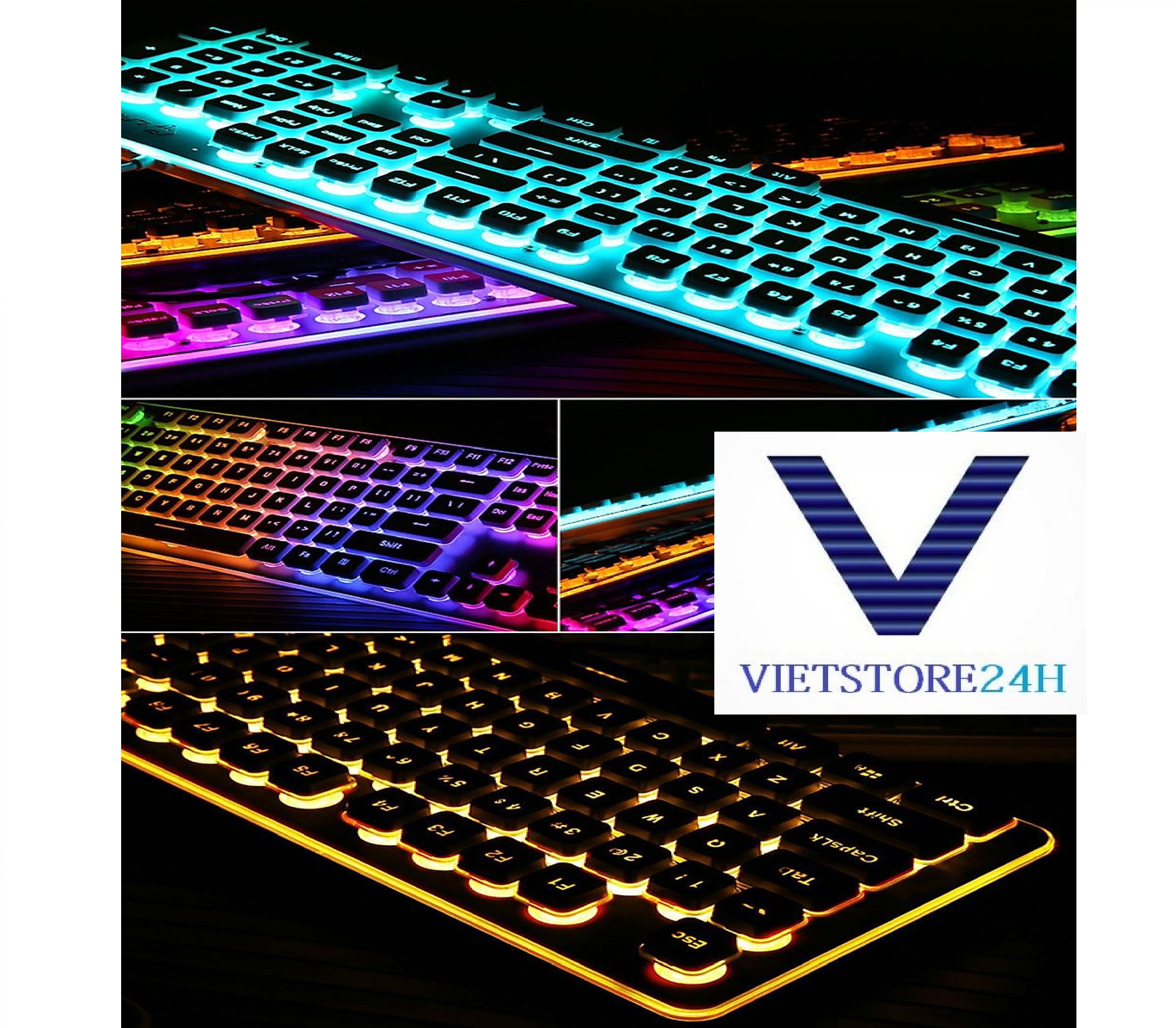 Bàn phím chuyên game langtu l1 led