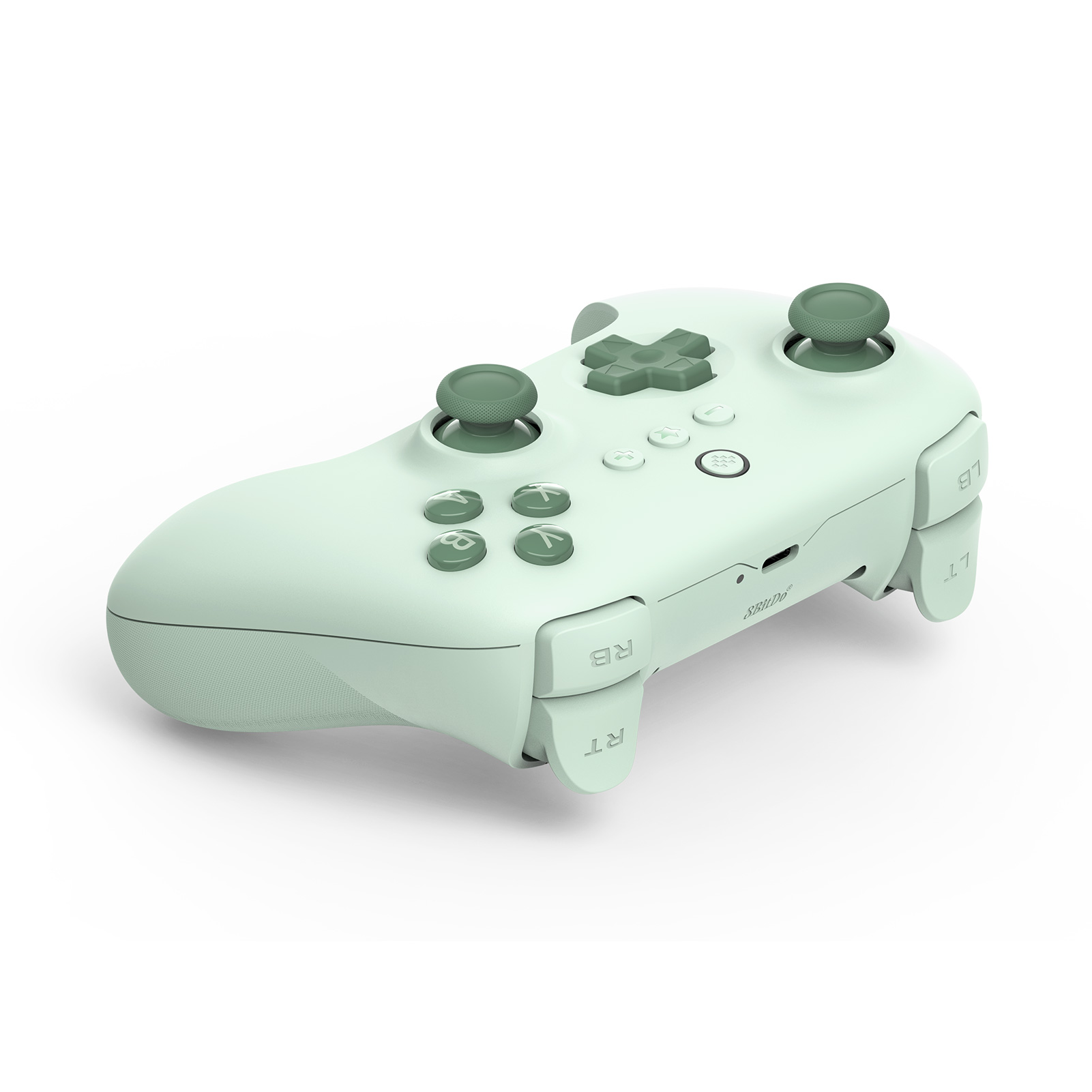 8BitDo - Ultimate C Wireless 2.4G Gaming Controller for Android Raspberry Pi PC Windows 10 11 Steam Deck #Green