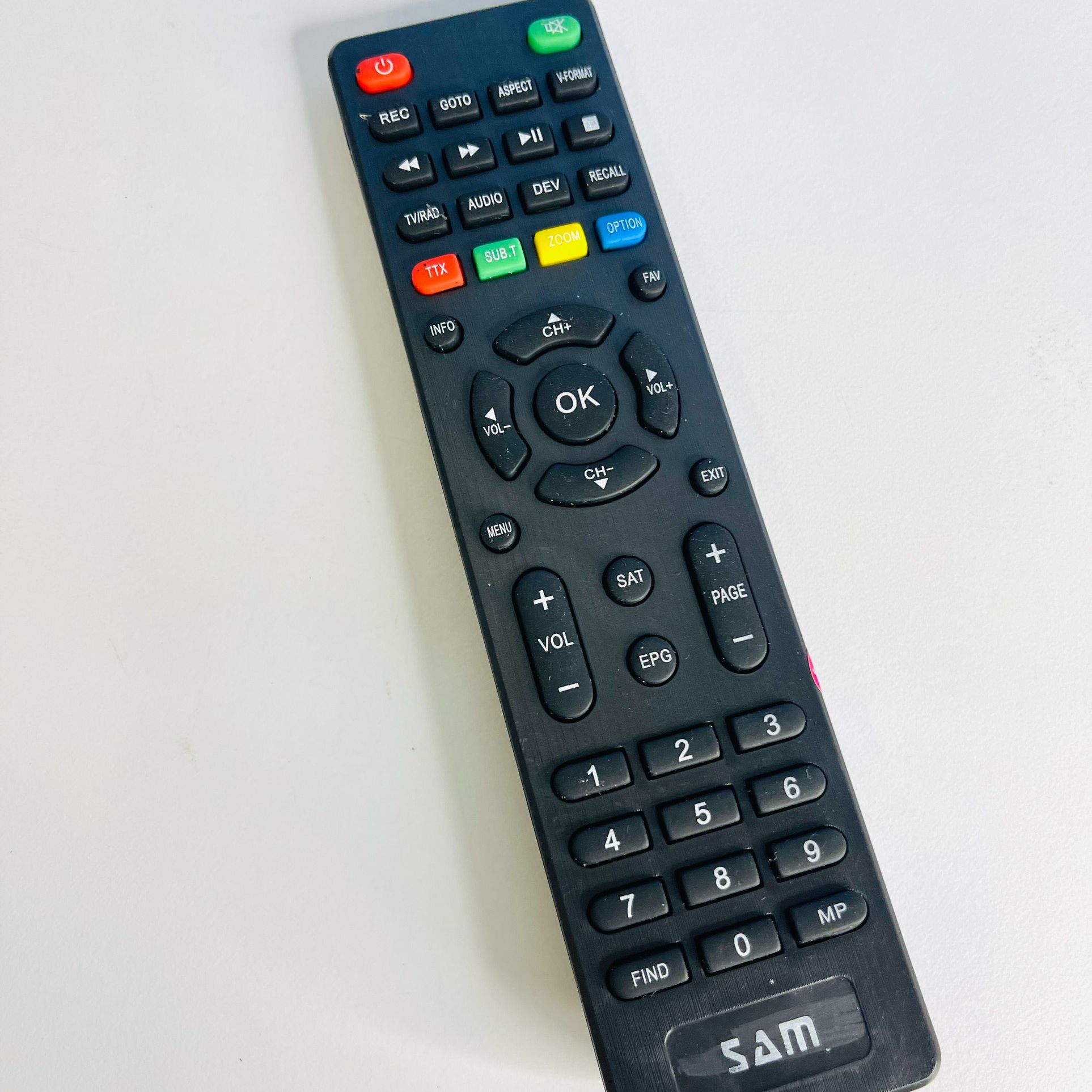 Remote Tivi SAM LCD tặng kèm pin