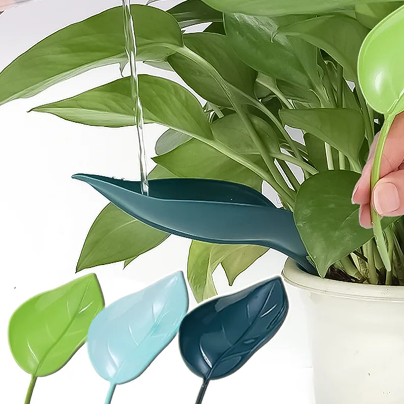Leaf Shape Plant Watering Devices Potted Plants Waterer Spikes Automatic Irrigation System Watering Drip Funnel Garden Supplies