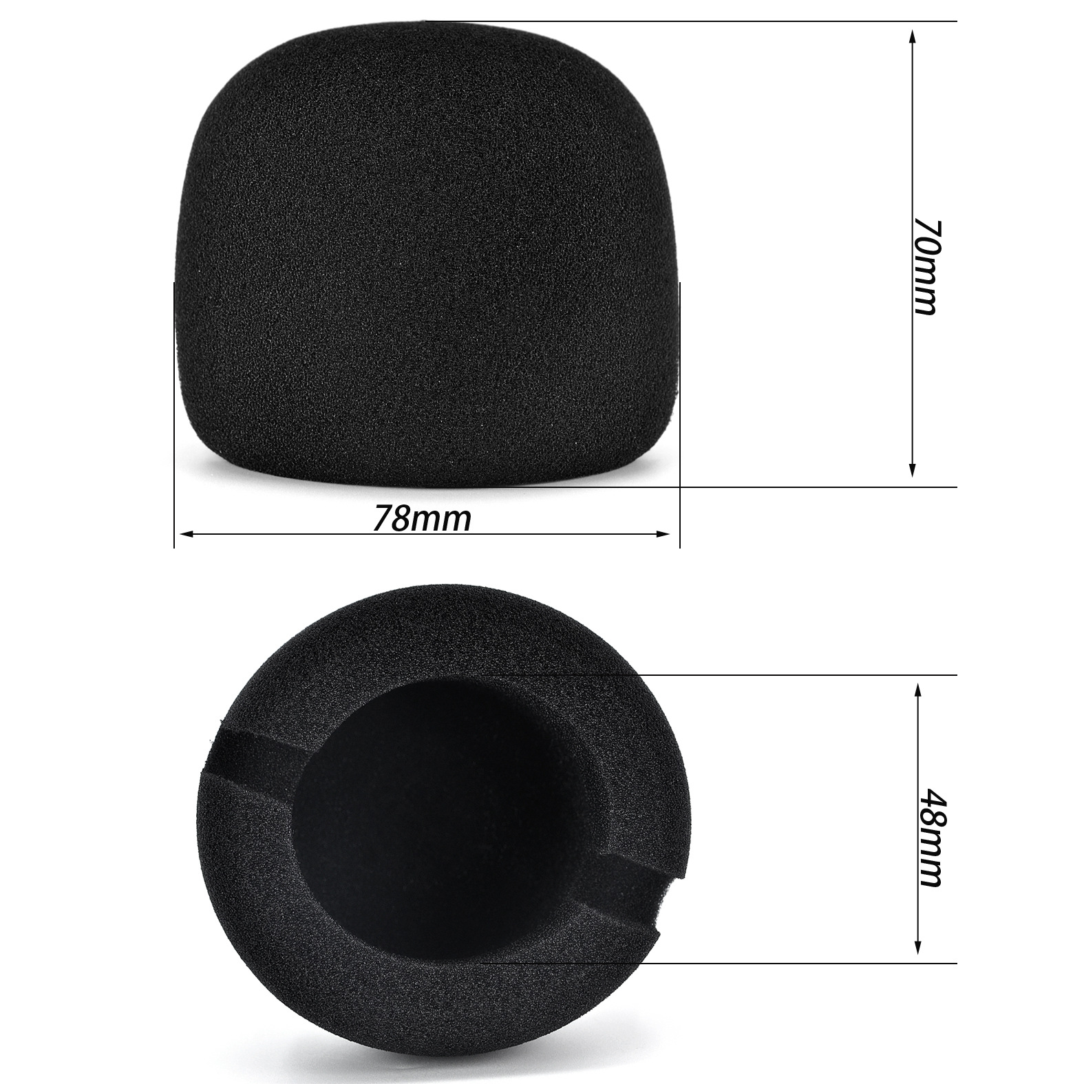 For ZOOM H2N microphone dust cover microphone windshield sponge cover