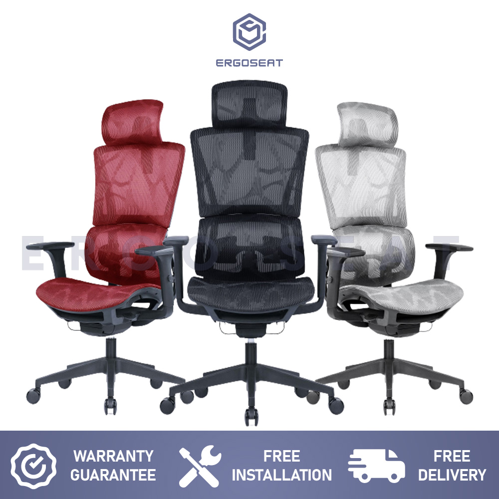 3.3 Ergoseat Free Instalation PLUS Office Chair Ergonomic