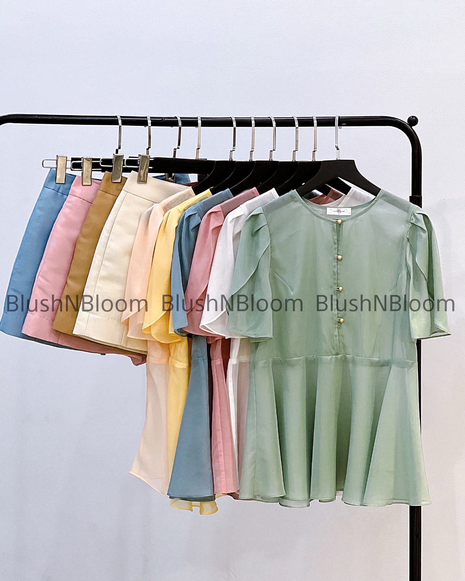Áo Indigo Top BlushNBloom