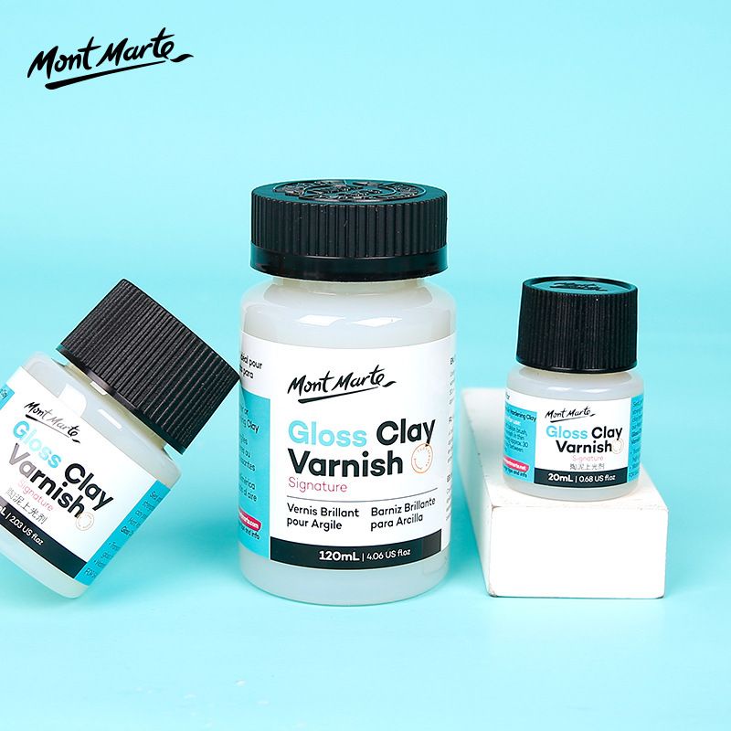 Mont Marte Gloss Clay Varnish, Hobbies & Toys, Stationery & Craft, Art &  Prints on Carousell