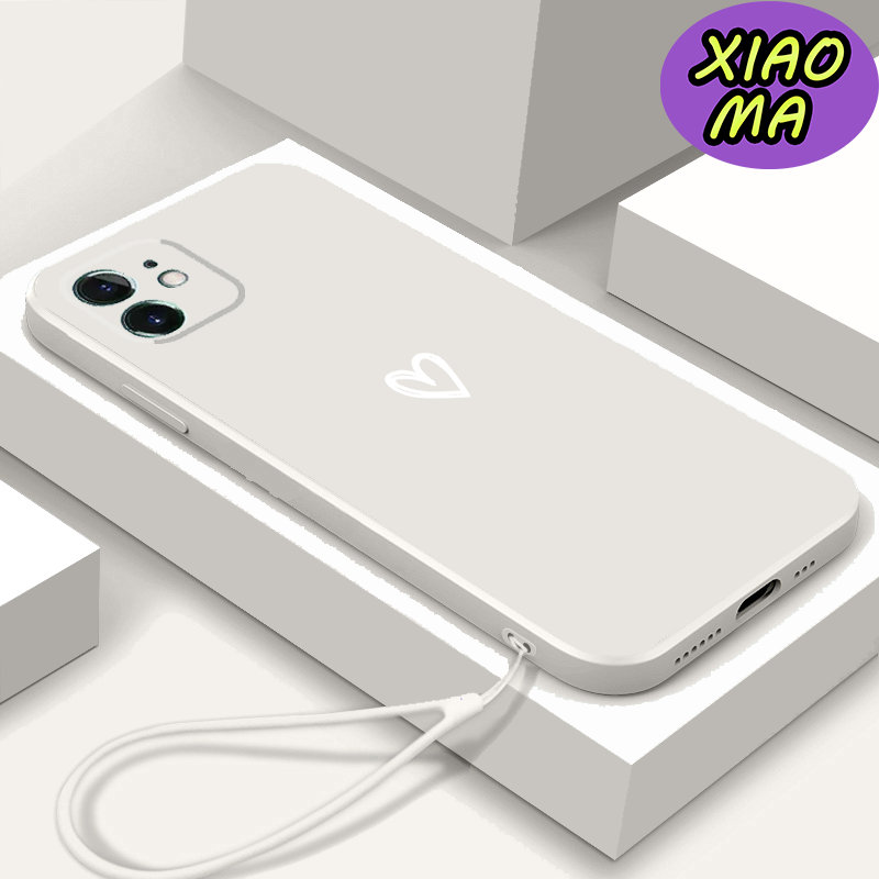 Suitable for iPhone 11 11 Pro 11 Pro Max iPhone 12 12 Mini 12 Pro 12 Pro Max iPhone 13 13 Mini 13 Pro Max iPhone 14 14 Plus 14 Pro Max iPhone X XR Xs Xs Max simple White love Heart phone case