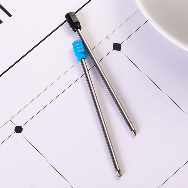 10pcs%207cm%200.5mm%20Ink%20crystal%20refill%20Metal%20Roller%20Ballpoint%20Pen%20Refill%20Medium%20Nib%20Blue%20Black%20Color%20Ink%20Ball%20Pens%20Refill%20for%20School%20Office%20Writing%20Stationery%20GENGLI%20-%20Image%203