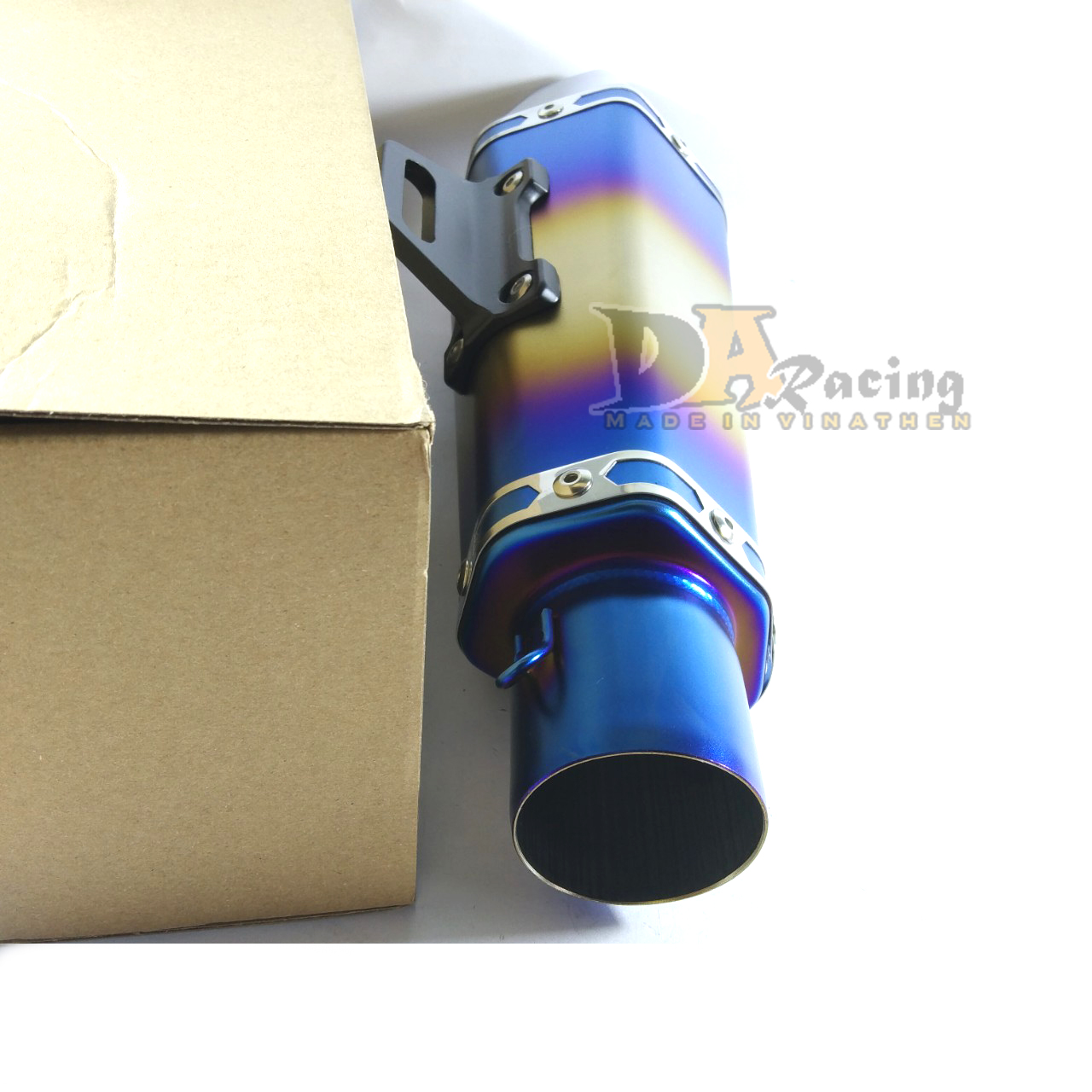 Pô Akrapovic đùi gà cao cấp [MÀU TITAN]