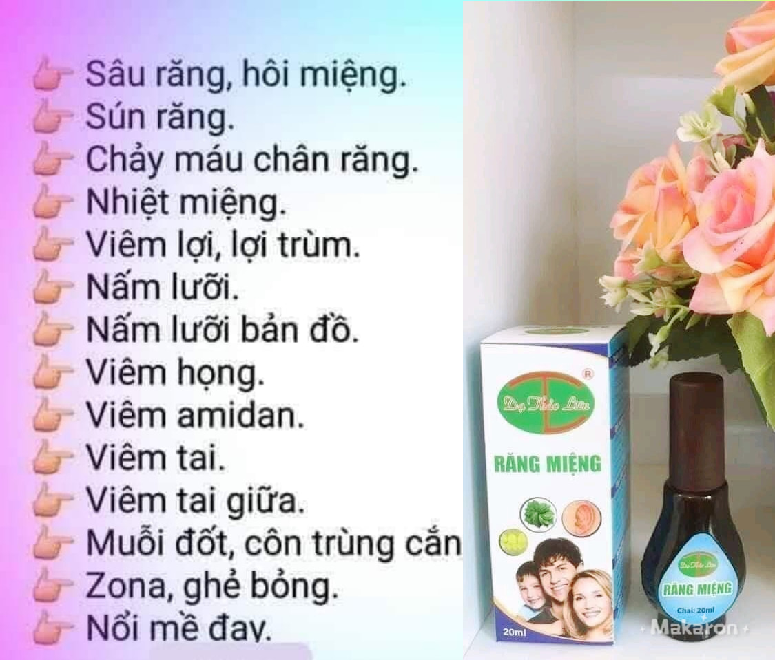 Tinh dầu răng miệng Dạ Thảo Liên chính hãng