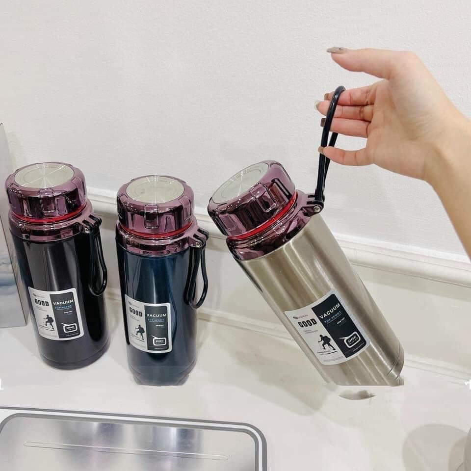 Bình giữ nhiệt nắp kim cương 1500ml