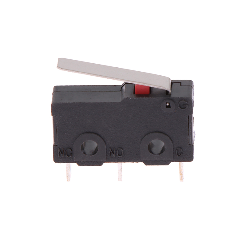 Jointflowers 10pcs tact switch kw11-3z 5a 250v microswitch 3pin limit switch buckle roller arc lever snap action push micro switches