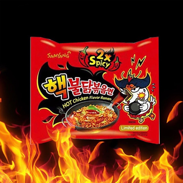Mì khô gà cay Samyang 2x Spicy 140g