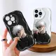Hontinga for Samsung A06 Back Cover Anime Cartoon Phone Case Cream Texture Wavy Edge Soft Mobile Cover. 