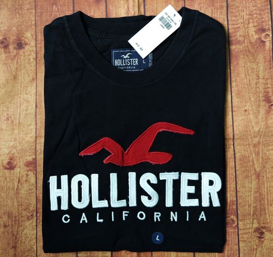 Áo thun Hollister Black Basic